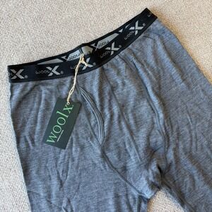 Woolx Base Layer Merino Wool Leggings Backcountry Men's Gray Size Large